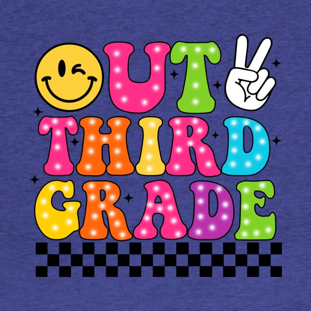 Peace Out School, Graduation Third Grade, Last Day of School, End of School by CrosbyD